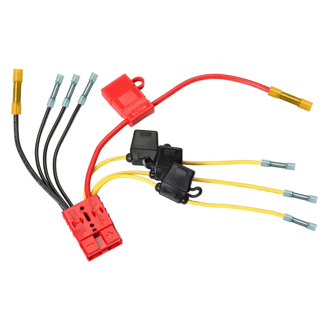 RCE12VB4F – CONNECT EASE Battery Connection Harness, Allows Connecting Up To 4 Accessories With Single Battery To 12 ...